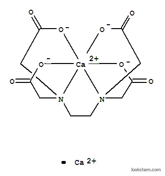 Molecular Structure of 19709-85-4 (ETHYLENEDIAMINETETRAACETIC ACID DICALCIUM SALT)