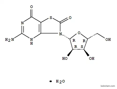 5-Amino-3-beta-D-ribofuranosylthiazolo[4,5-d]pyrimidine-2,7(3H,6H)-dione monohydrate