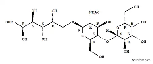 Molecular Structure of 20331-45-7 (6-O-[2-ACETAMIDO-2-DEOXY-4-O-(BETA-D-GALACTOPYRANOSYL)-BETA-D-GLUCOPYRANOSYL]-D-GALACTOPYRANOSE)