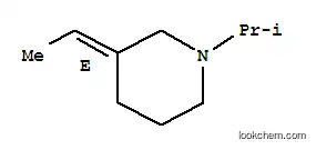 Molecular Structure of 204975-59-7 (Piperidine, 3-ethylidene-1-(1-methylethyl)-, (E)- (9CI))