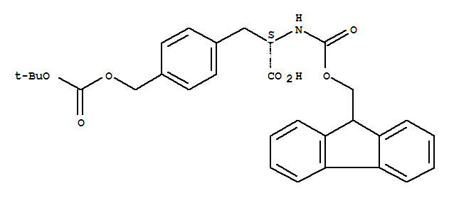 4-[[[(1,1-Dimethylethoxy)carbonyl]oxy]methyl]-N-[(9H-fluoren-9-ylmethoxy)carbonyl]-L-phenylalanine