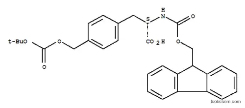 Molecular Structure of 205181-69-7 (FMOC-L-PHE(4-CH2-O-BOC))