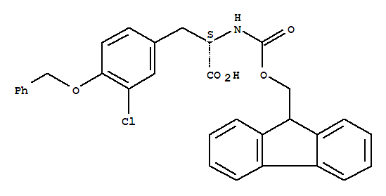 (2S)-3-(3-chloro-4-phenylmethoxyphenyl)-2-(9H-fluoren-9-ylmethoxycarbonylamino)propanoic acid