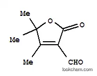 Molecular Structure of 206861-83-8 (3-Furancarboxaldehyde, 2,5-dihydro-4,5,5-trimethyl-2-oxo- (9CI))