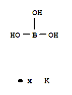 orthoboric acid, potassium salt