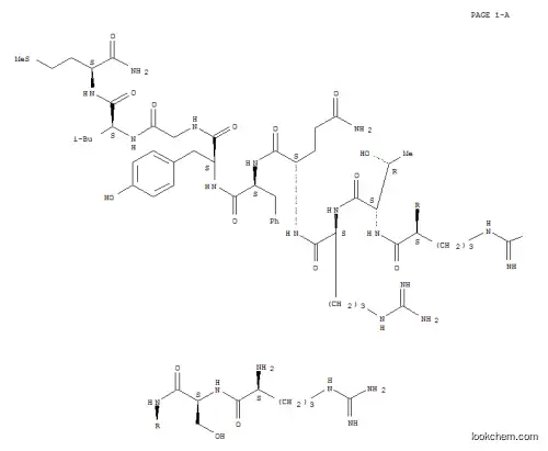 L-Methioninamide,L-arginyl-L-seryl-L-arginyl-L-threonyl-L-arginyl-L-glutaminyl-L-phenylalanyl-L-tyrosylglycyl-L-leucyl-