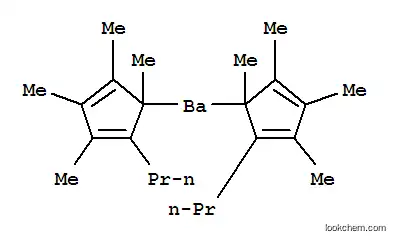 Molecular Structure of 210758-43-3 (BIS(N-PROPYLTETRAMETHYLCYCLOPENTADIENYL)BARIUM)