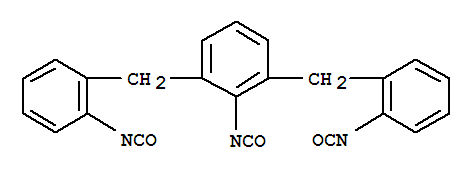 Benzene,2-isocyanato-1,3-bis[(2-isocyanatophenyl)methyl]-