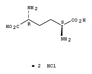 Hexanedioic acid,2,5-diamino-, dihydrochloride, (2R,5S)-rel- (9CI)