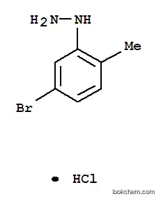 Molecular Structure of 214915-80-7 (5-Bromo-2-methylphenylhydrazine hydrochloride)