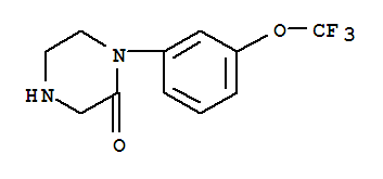 1-(3-(TRIFLUOROMETHOXY)PHENYL) PIPERAZIN-2-ONE HYDROCHLORIDE