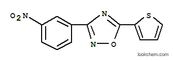 Molecular Structure of 218144-79-7 (3-(3-NITROPHENYL)-5-(2-THIENYL)-1,2,4-OXADIAZOLE)