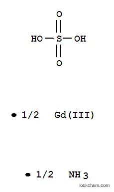 Molecular Structure of 21995-31-3 (GADOLINIUM AMMONIUM SULFATE)