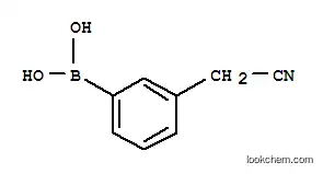 Molecular Structure of 220616-39-7 (3-CYANOMETHYLPHENYLBORONIC ACID)