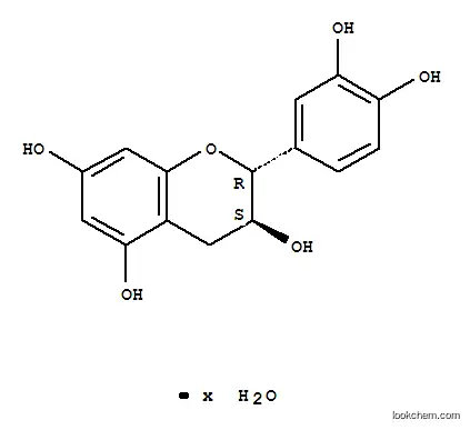Molecular Structure of 225937-10-0 ((+)-Catechin hydrate)