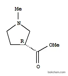 Molecular Structure of 226088-53-5 (3-Pyrrolidinecarboxylicacid,1-methyl-,methylester,(3R)-(9CI))