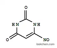 Molecular Structure of 227205-76-7 (2,4(1H,3H)-Pyrimidinedione, 6-nitroso- (9CI))