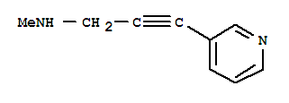 2-Propyn-1-amine, N-methyl-3-(3-pyridinyl)-