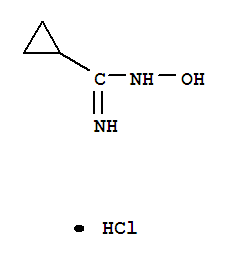 Cyclopropanecarboxamidoxime, monohydrochloride