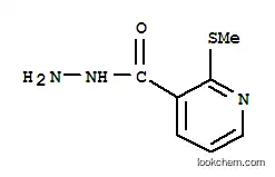 Molecular Structure of 232926-33-9 (2-(METHYLTHIO)NICOTINIC ACID HYDRAZIDE)