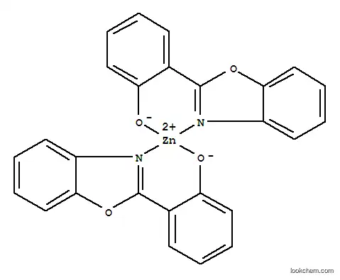Molecular Structure of 23467-27-8 (BIS[2-(2-BENZOXAZOLYL)PHENOLATO]ZINC(II))