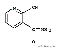Molecular Structure of 23649-22-1 (2-CYANOPYRIDINE-3-CARBOXAMIDE)