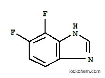 Molecular Structure of 236736-21-3 (1H-Benzimidazole,4,5-difluoro-(9CI))
