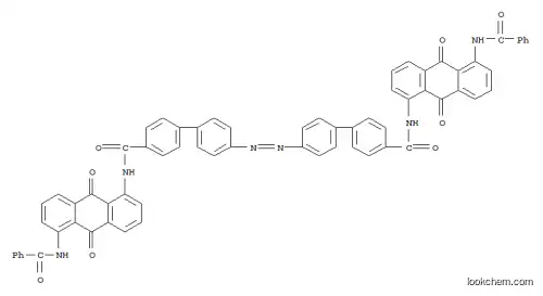 4',4'''-Azobis(N-(5-(benzoylamino)-9,10-dihydro-9,10-dioxo-1-anthryl)(1,1'-biphenyl)-4-carboxamide)