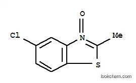 Molecular Structure of 23808-68-6 (Benzothiazole, 5-chloro-2-methyl-, 3-oxide (8CI))