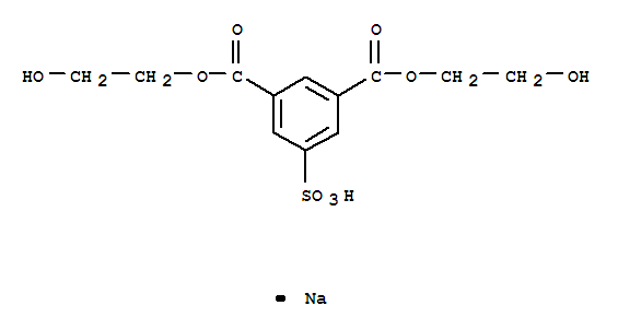 sodium bis(2-hydroxyethyl) 5-sulphonatoisophthalate