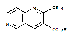 2-(Trifluoromethyl)-1,6-naphthyridine-3-carboxylic acid 240408-97-3