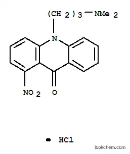 10-[3-(Dimethylamino)propyl]-1-nitroacridin-9(10H)-one--hydrogen chloride (1/1)