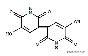 Molecular Structure of 2435-60-1 (2,6(1H,3H)-Pyridinedione,3-(1,6-dihydro-5-hydroxy-2,6-dioxo-3(2H)-pyridinylidene)-5-hydroxy-)