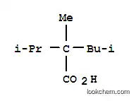 Molecular Structure of 24353-77-3 (2,4-dimethyl-2-isopropylpentanoic acid)