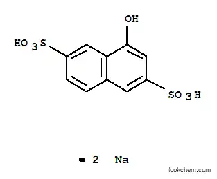 Molecular Structure of 24402-46-8 (disodium 4-hydroxynaphthalene-2,6-disulphonate)