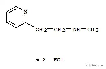 Molecular Structure of 244094-72-2 (Betahistine-D3 Dihydrochloride)