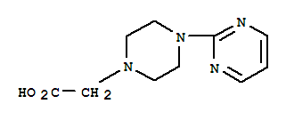 [4-(2-pyrimidinyl)-1-piperazinyl]acetic acid(SALTDATA: FREE)