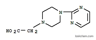 Molecular Structure of 244255-92-3 ((4-pyrimidin-2-ylpiperazin-1-yl)acetic acid)