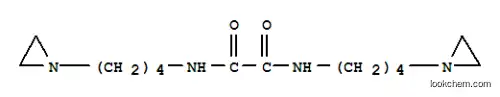 Molecular Structure of 24480-26-0 (Ethanediamide,N1,N2-bis[4-(1-aziridinyl)butyl]-)