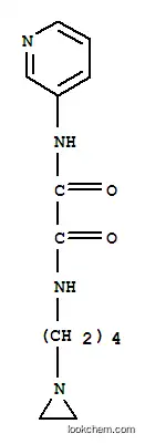 N~1~-[4-(Aziridin-1-yl)butyl]-N~1~-(pyridin-3-yl)ethanediamide