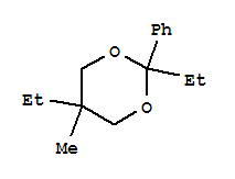 1,3-Dioxane,2,5-diethyl-5-methyl-2-phenyl- cas  24571-21-9