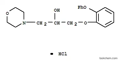 1-(morpholin-4-yl)-3-(2-phenoxyphenoxy)propan-2-ol hydrochloride (1:1)