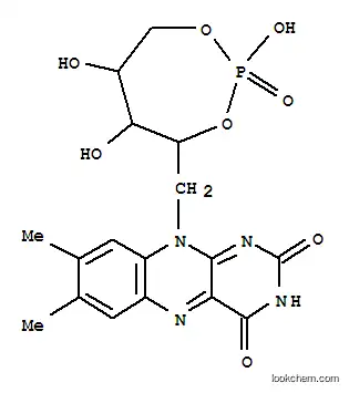 Molecular Structure of 2461-66-7 (Riboflavin, cyclic2',5'-(hydrogen phosphate) (9CI))