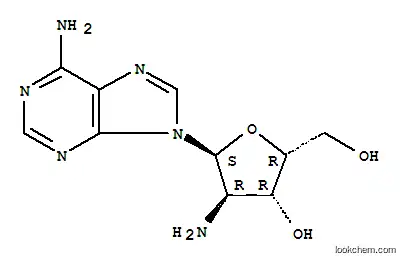 Molecular Structure of 24807-85-0 (Adenine,9-(2-amino-2-deoxy-a-D-xylofuranosyl)- (8CI))