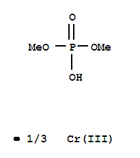Phosphoric acid,dimethyl ester, chromium(3+) salt (8CI) cas  24822-64-8