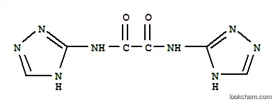 Molecular Structure of 24854-80-6 (Ethanediamide,N1,N2-bis(1H-1,2,4-triazol-5-yl)-)