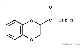 Molecular Structure of 24902-02-1 (1,4-Benzodioxane-2-carboxylic acid propyl ester)