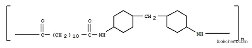 Molecular Structure of 25035-12-5 (Poly[imino-1,4-cyclohexanediylmethylene-1,4-cyclohexanediylimino(1,12-dioxo-1,12-dodecanediyl)])