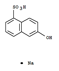 1-Naphthalenesulfonicacid, 6-hydroxy-, sodium salt (1:1)