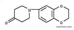 Molecular Structure of 250718-94-6 (1-(2,3-Dihydrobenzo[b][1,4]dioxin-6-yl)-4-piperidone)